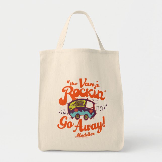 Mystery Machine "If The Van's Rockin'..." Tote Bag (Front)