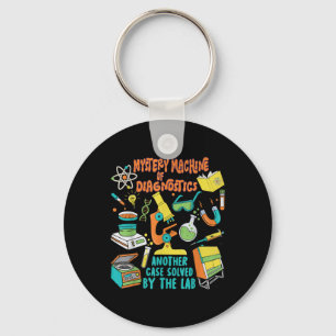 Mystery Machine Of Diagnostics Lab Week 2025 Lab S Keychain