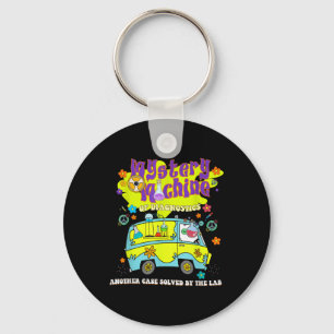 Mystery Machine Of Diagnostics Lab Week 2025 Med L Keychain