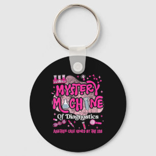 Mystery Machine Of Diagnostics Lab Week 2025 Med L Keychain