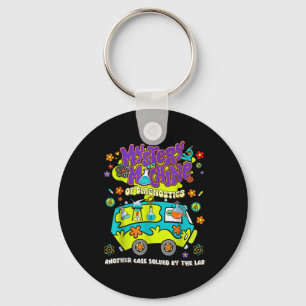 Mystery Machine Of Diagnostics Lab Week 2025 Med L Keychain