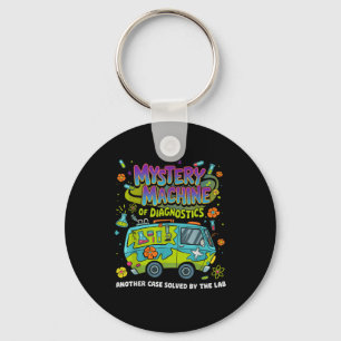 Mystery Machine Of Diagnostics Lab Week 2025 Med L Keychain