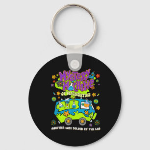 Mystery Machine Of Diagnostics Lab Week 2025 Med L Keychain