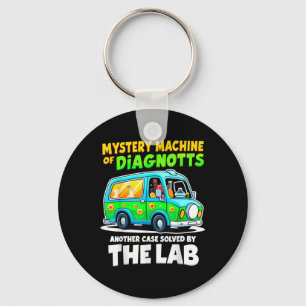 Mystery Machine Of Diagnostics Lab Week 2025 Tee Keychain