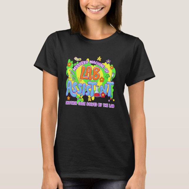 Mystery Machine of Lab Assistant Lab Week 2025 Med T-Shirt (Front)