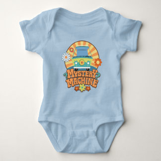Mystery Machine Van Floral Graphic Baby Bodysuit