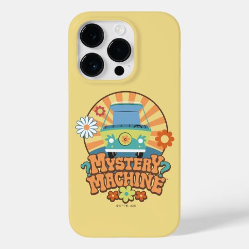 Mystery Machine Van Floral Graphic Case_Mate iPhone 14 Pro Case