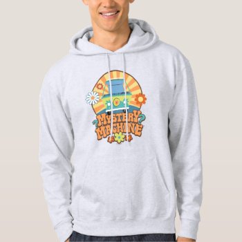 Mystery Machine Van Floral Graphic Hoodie by scoobydoo at Zazzle