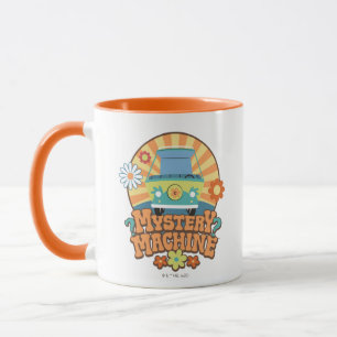Mystery Machine Van Floral Graphic Mug