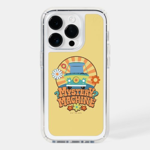 Mystery Machine Van Floral Graphic Speck iPhone 14 Pro Case