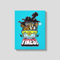 Mystery Machine "Yikes!" Graphic Canvas Print
