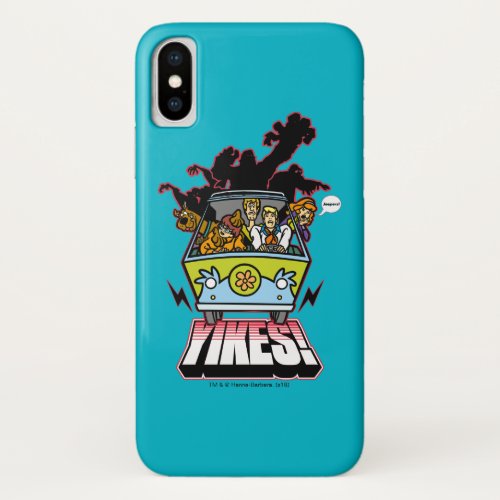 Mystery Machine Yikes Graphic iPhone X Case
