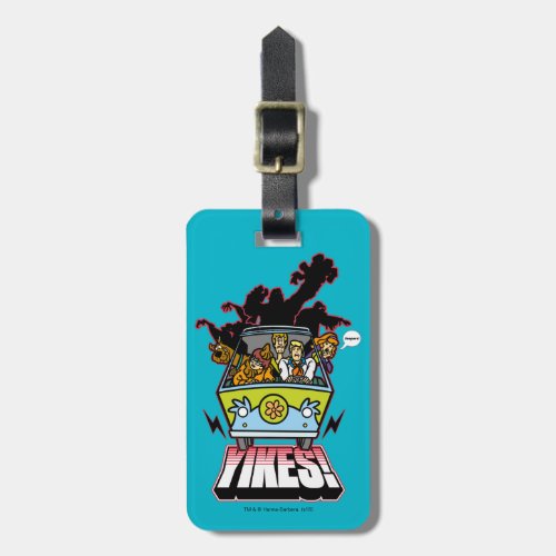 Mystery Machine Yikes Graphic Luggage Tag