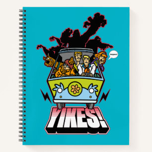 Mystery Machine "Yikes!" Graphic Notebook