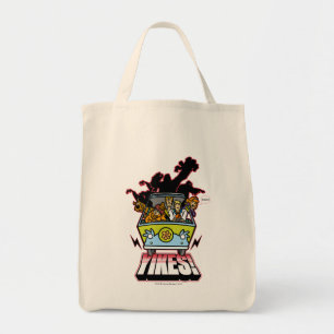 Mystery Machine "Yikes!" Graphic Tote Bag
