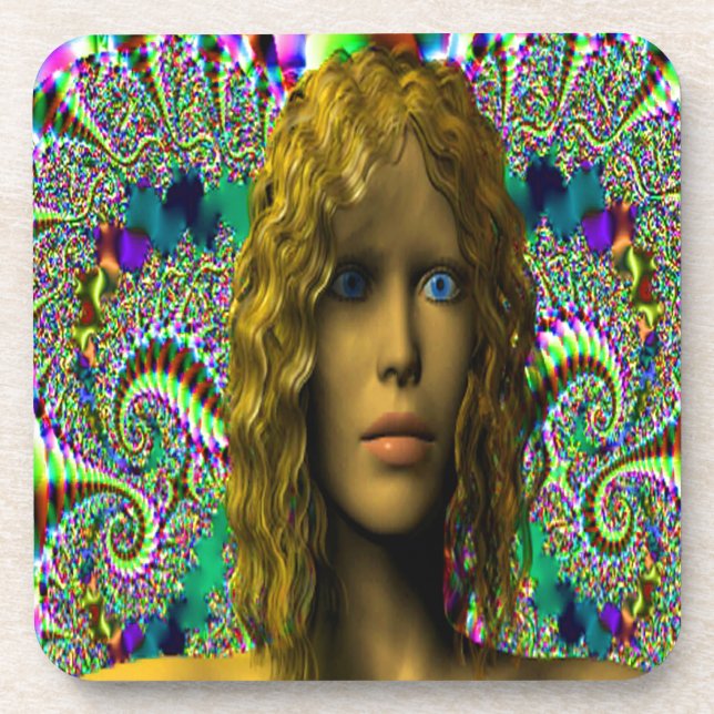 Mystery of Chaos Beverage Coaster (Front)