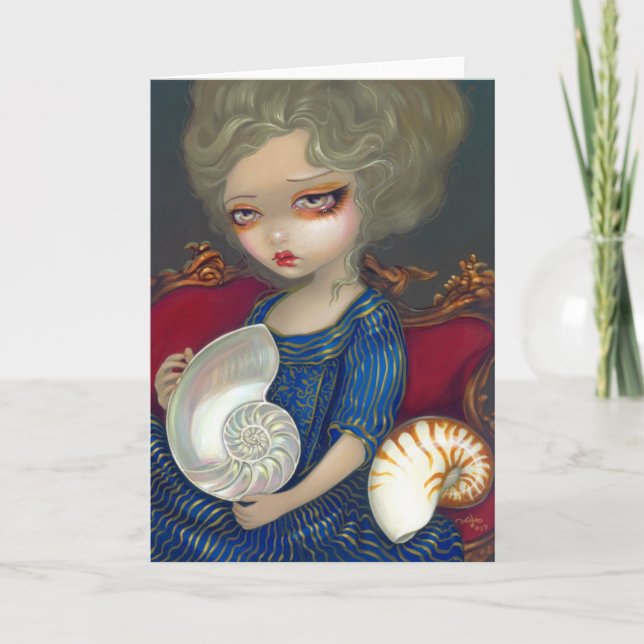 "Mystery of the Nautilus" Greeting Card (Front)