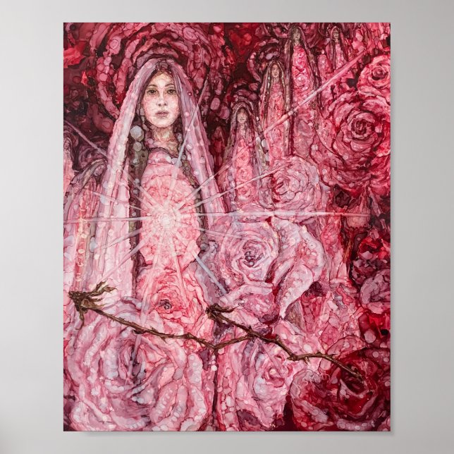 "Mystery Of The Rose" Poster (Front)