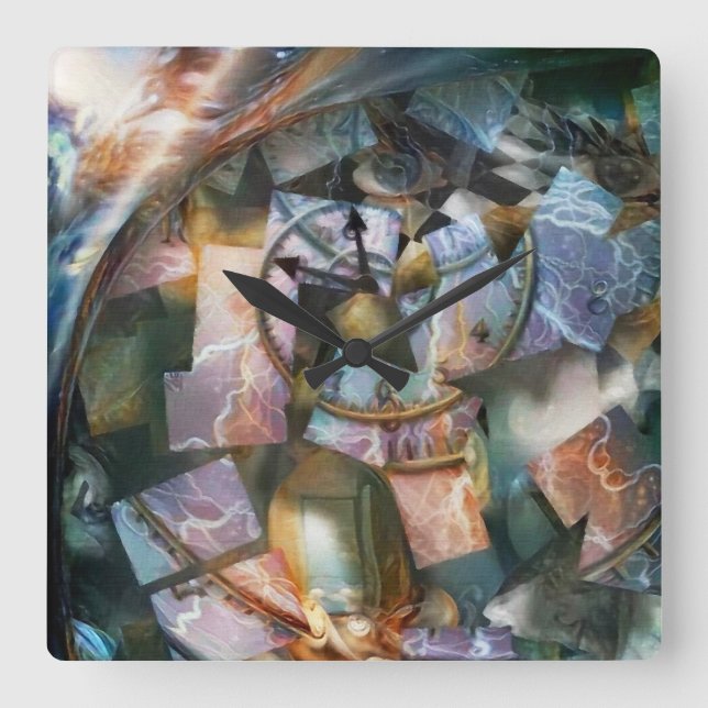 Mystery of Time Square Wall Clock (Front)