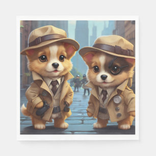 Mystery Party Pups  Napkins
