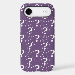 Mystery question mark riddle puzzle purple iPhone 17 air case