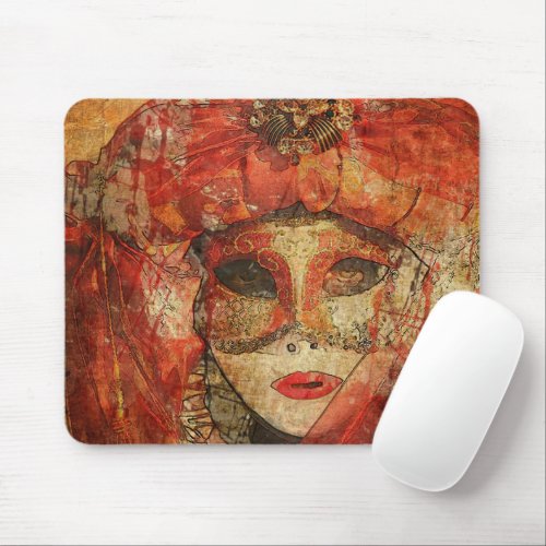 Mystery Red Sultana  Mouse Pad