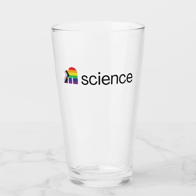 Mystery Science Pride 2021 Glass (Front)