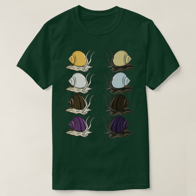 Mystery Snails 13 T-Shirt (Design Front)