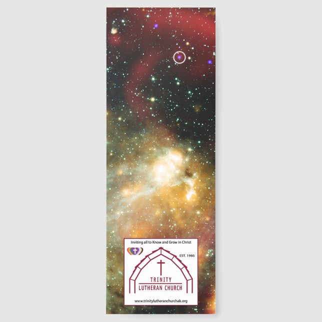 Mystery Star Bookmark  (Front)