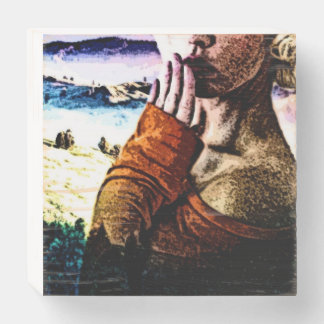 Mystery Women Wooden Box Sign