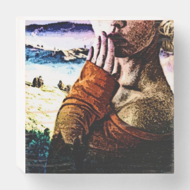 Mystery Women Wooden Box Sign (Front Horizontal)