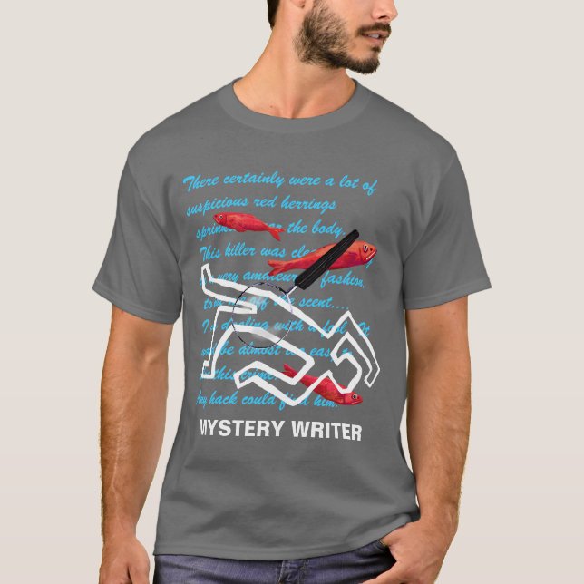 Mystery writer T-Shirt (Front)