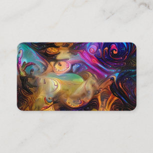 Mystic abstract business card