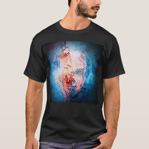 Mystic abstract mask T_Shirt