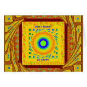 Mystic African Eye Wall Art: A Cyan Gaze (Front Horizontal)