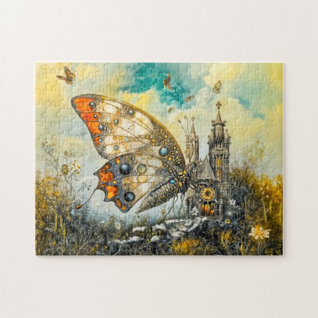 Mystic altar butterfly jigsaw puzzle (Horizontal)