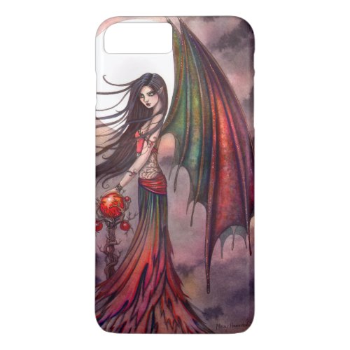 Mystic Autumn Gothic Fairy Vampire Fantasy Art iPhone 8 Plus7 Plus Case