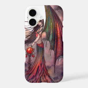 Mystic Autumn Gothic Fairy Vampire Fantasy Art iPhone 17 Case