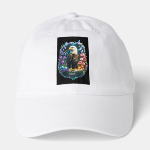 Mystic Bald Eagle Fantasy Floral Bella Hat Cap