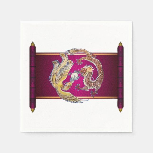 Mystic Battle  Napkins (Front)