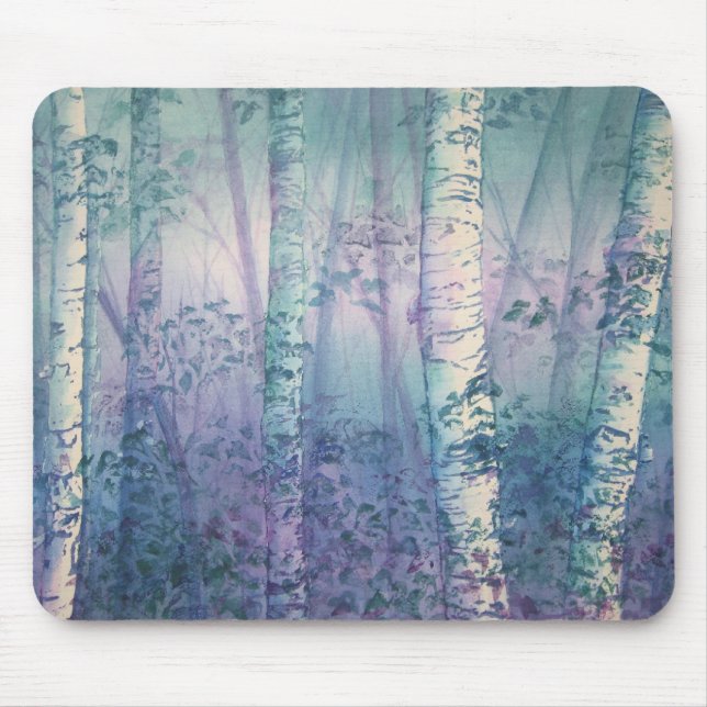Mystic Birch Mousepad (Front)