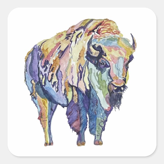 Mystic Bison sticker (Front)