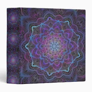 Mystic Bloom Mandala Binder