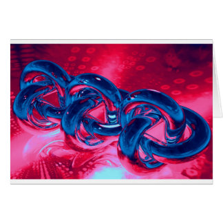 Mystic blue rings cards