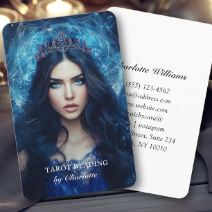 Mystic Blue Woman Business Card