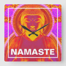 Mystic Buddha - Pink & Orange