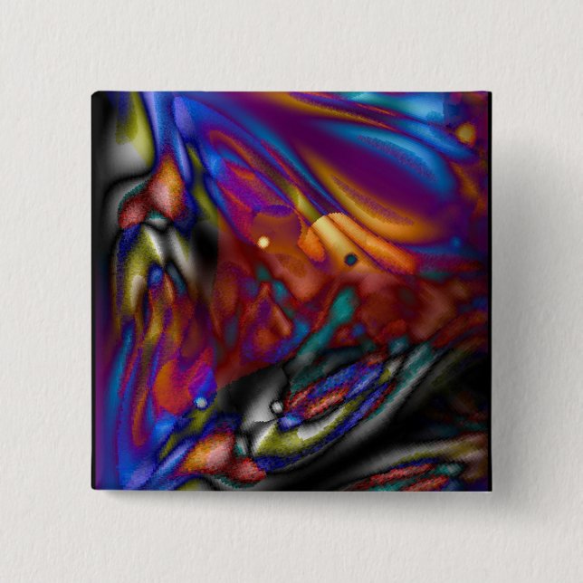 Mystic Butterfly Button (Front)