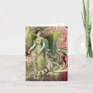 Mystic Butterfly Fairy Note Card