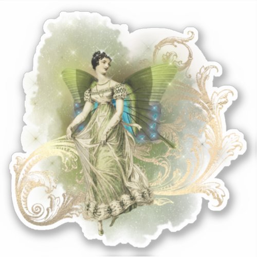 Mystic Butterfly Fairy Sticker