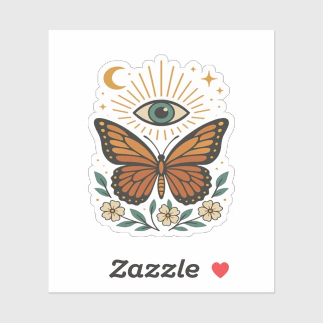 Mystic Butterfly Vision Sticker (Sheet)